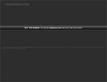 Tablet Screenshot of myfeecam.com
